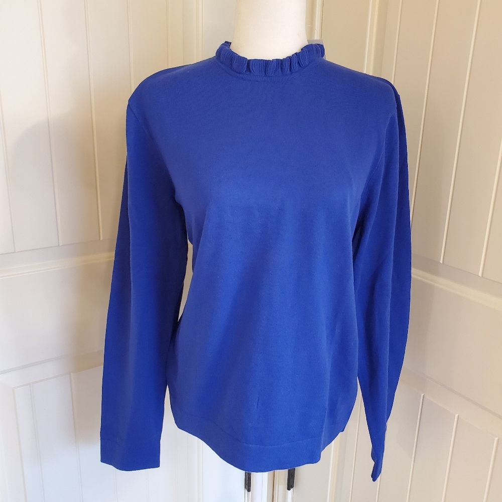 J. Crew NWT Ruffleneck Sweater

XL